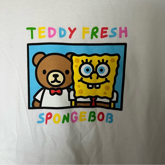 Teddy Fresh x SpongeBob T-shirt Size Large - Picture 2 of 6